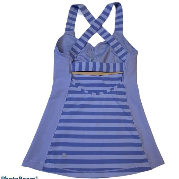 Lululemon Core Kicker Tank Apex Stripe Lavender - Picture 4 of 8